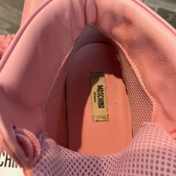 Women’s high top moschino sneaker - Picture 14 of 16